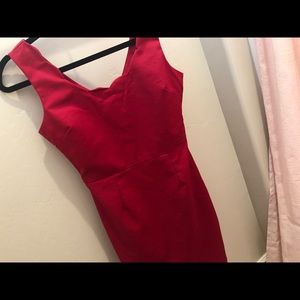 Red hot dress with curvy alignment🔥